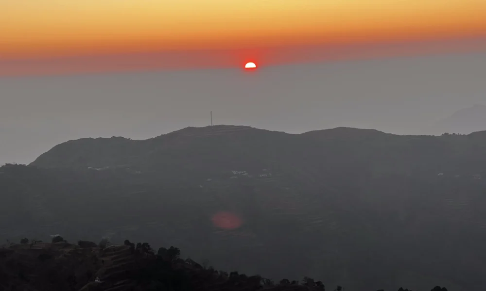 Sunset Point - Nainidanda, Uttarakhand